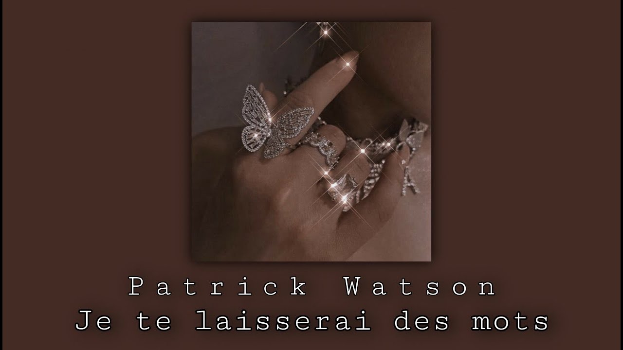 Patrick Watson - Je te laisserai des mots | Use Headphones Acordes -  Chordify