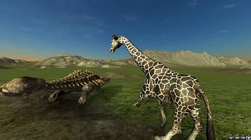 ANKYLOSAURUS/CLUBTAIL VS EVERY UNIT|Beast Battle Simulator