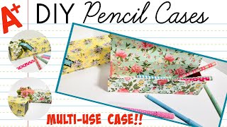 not just for BACK TO SCHOOL chipboard pencil case/diy GIFT BOX TOO