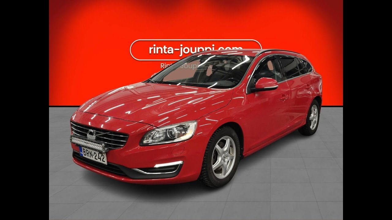 Volvo V60 D4 Business aut-Webasto, vetokoukku, lisävalopaneeli, jakohi