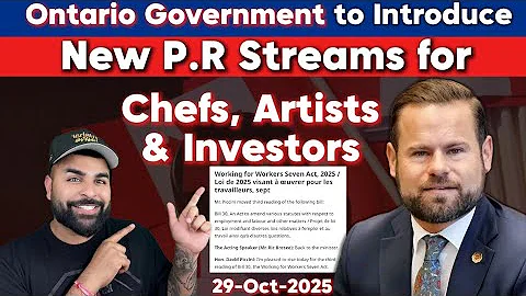 Ontario to Launch New PR Pathways: Talent & Investor Streams in 2026🇨🇦 #oinp #internationalstudents 