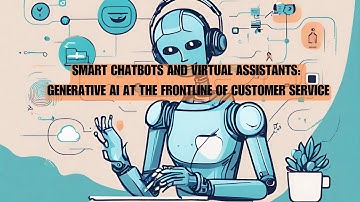 Smart Chatbots and Virtual Assistants: Generative AI at the Frontline of Customer Service