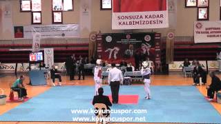 3023 68Kg Cem Kahraman Vs Ankara Büyükler Türkiye Tkd Şampiyonası 2014
