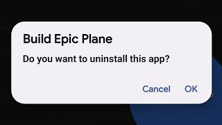 build epic plane game kaise delete kare