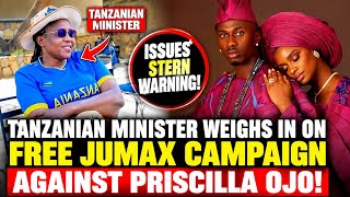 TANZANIAN MINISTER SPEAKS!”Small secondary text: “FREE JUX DRAMA!