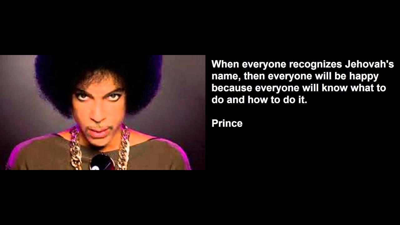 Prince Best Quotes - YouTube