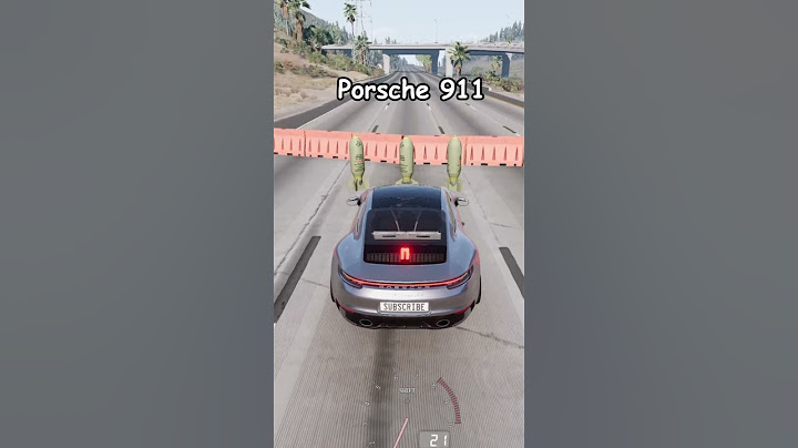 German Cars Brake  Performance test🚗 #shorts