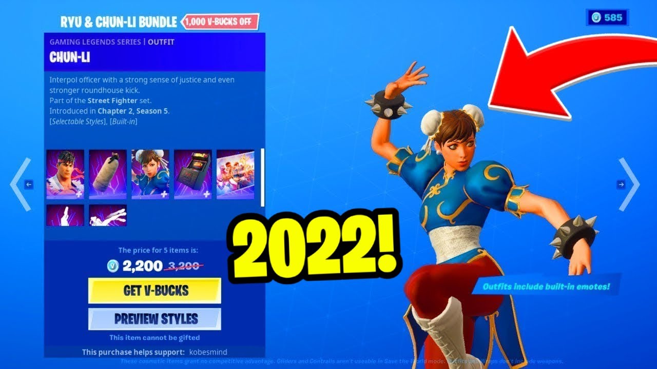 NEW CHUNI LI SKIN RETURN RELEASE DATE IN FORTNITE 2022! YouTube