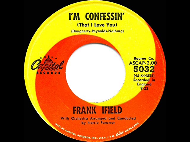 Frank Ifield - I'm Confessin' AU