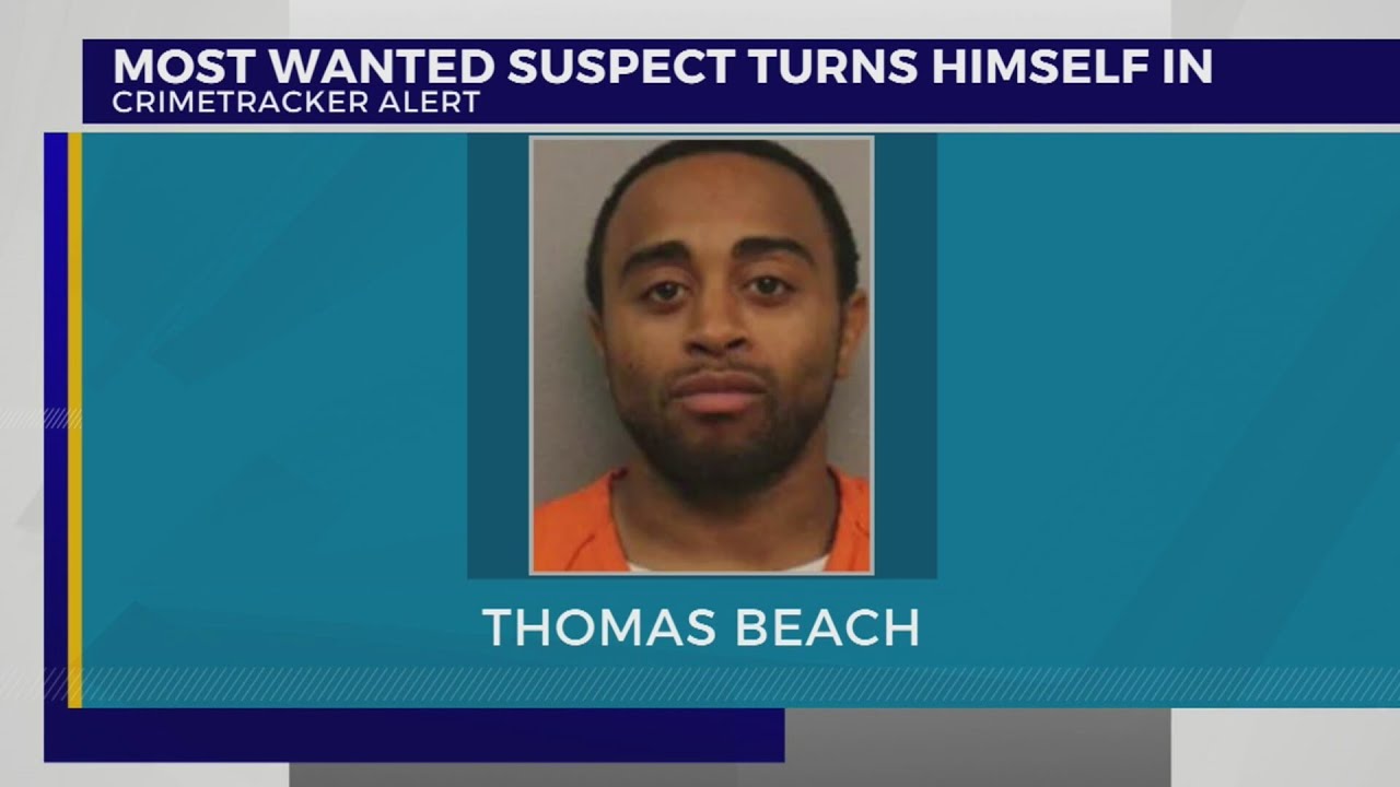 Most Wanted suspect turns himself in - YouTube