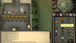 RS 2007 | How to train magic and smithing fast and cheap | HD
