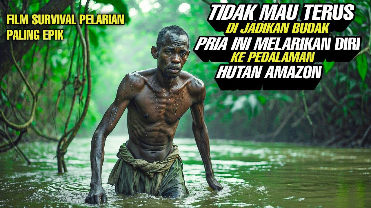 Tidak Ingin Terus Di Jadikan Budak Pria Ini Melarikan Diri Ke Hutan Amazon Yang  Mematikan‼️