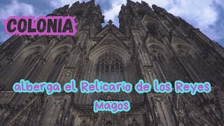 Colonia alberga el Relicario de los Reyes Magos #Colonia #Alemania #catedral #Rin #Turismo #Viajes