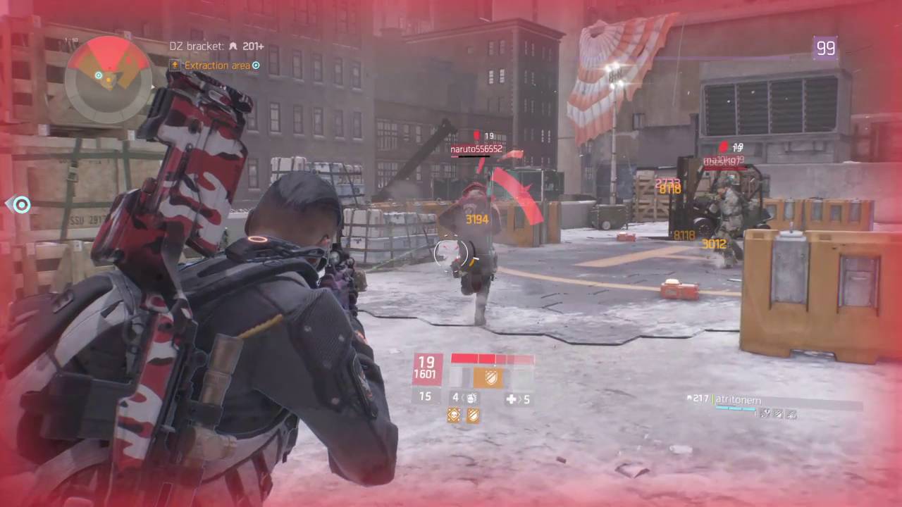 The Division Rusher The Division - when a rusher steals your four piece, 4 vs 2 - YouTube