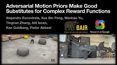 Adversarial Motion Priors Make Good Substitutes for Complex Reward Functions
