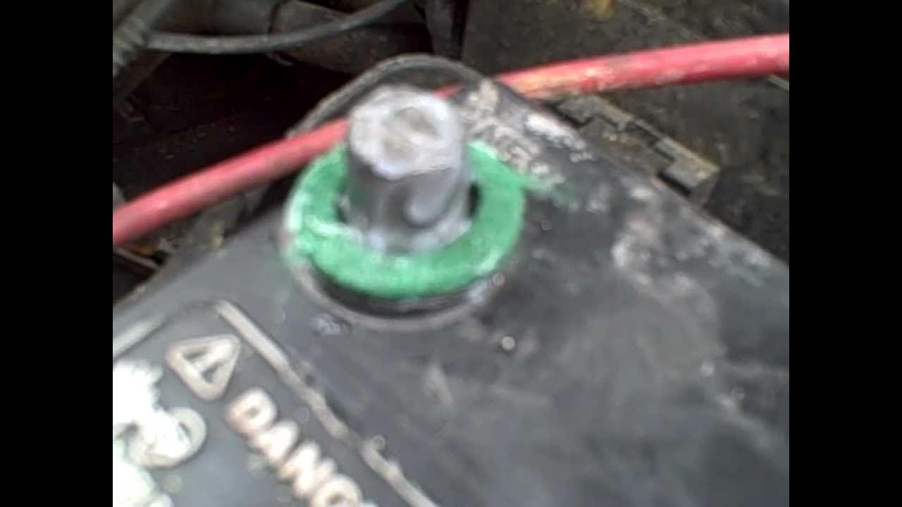 car starting problemsbattery corrosion YouTube