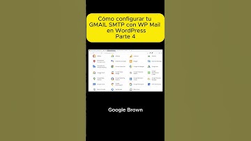 Guía 2024: Configura Gmail SMTP en WordPress con WP Mail  - Video completo https://bit.ly/3wXjVJ3