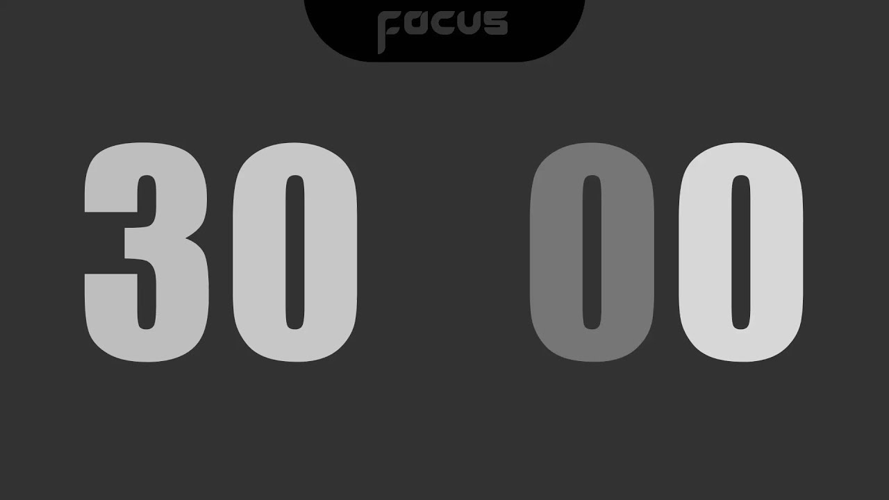 countdown study timer 30 minutes pomodoro timer asesthetic - YouTube