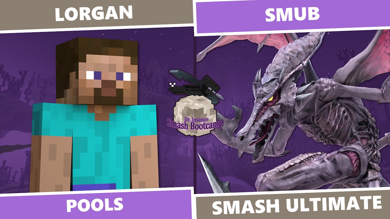 Dr. Insano's Bootcamp: Pools - Lorgan (Steve) Vs. smub (Ridley) SSBU