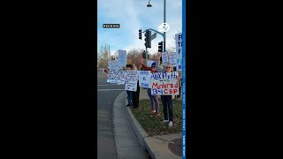 Hundreds gather to protest ICE in Northern California