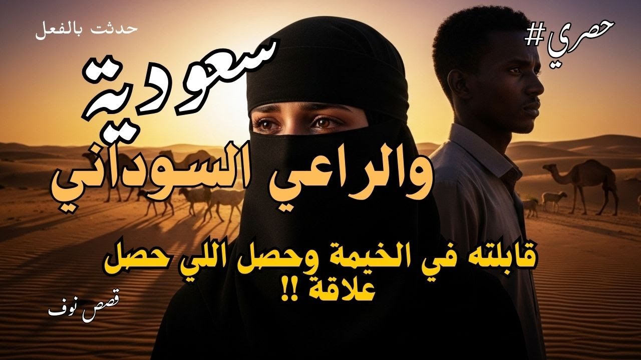 السعودية والراعي السوداني .. مقابلة الخيمة حصلت بينهم علاقة !! #قصص_حقيقية