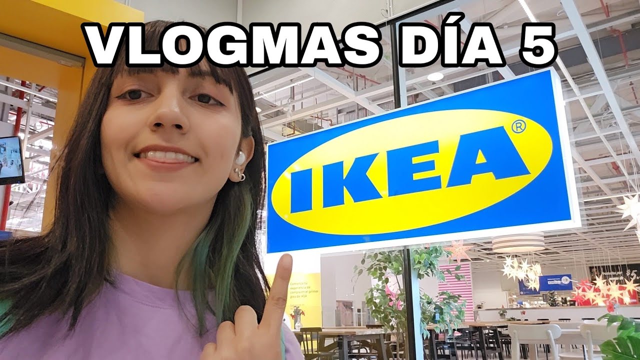 VLOGMAS DÍA 5 🛍 MI PRIMER IKEA YouTube