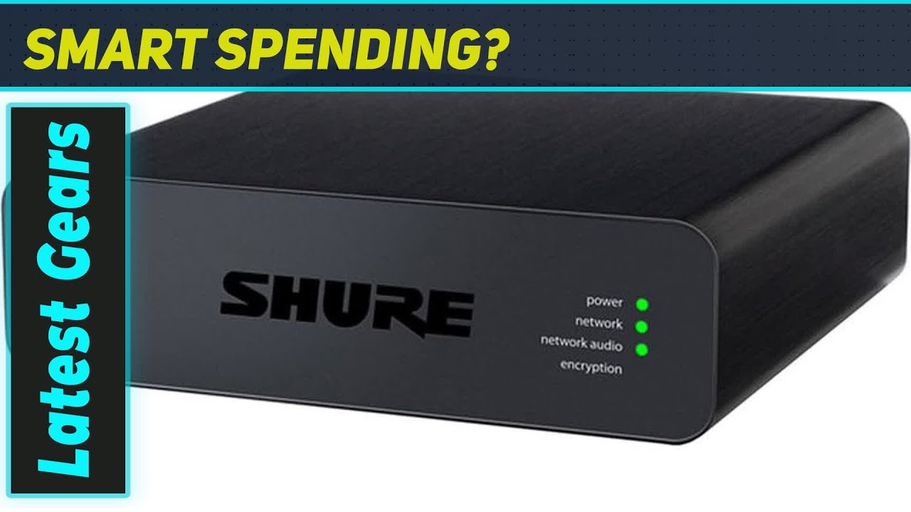 Shure ANI4IN-XLR: Essential 4-Input Dante for Pro Audio