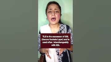 What is Transport Layer Security TLS #shorts