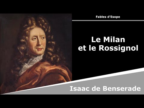 Le Milan et le Rossignol - Fables d'Esope - Isaac de Benserade