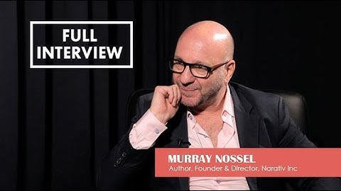 Sarder Author Talks - Murray Nossel, Full Episode
