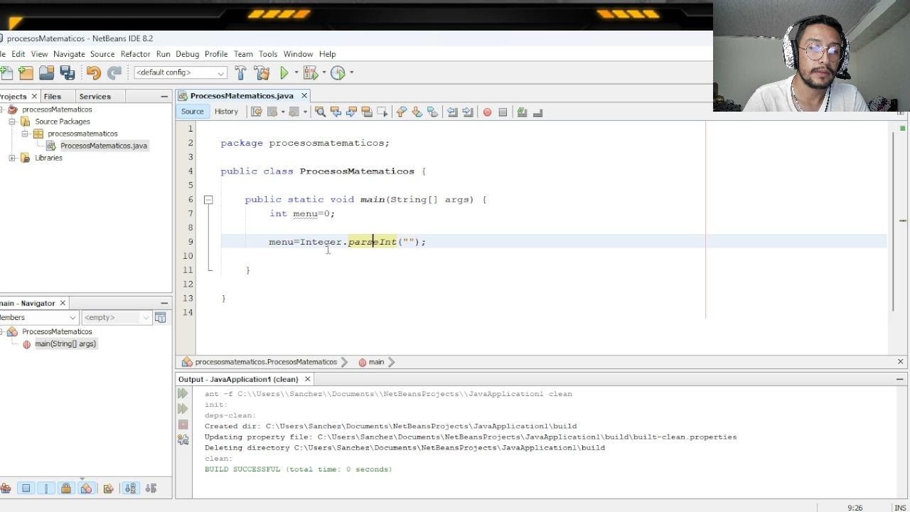 Tutorial de Java: Crea un programa para operaciones matemáticas - YouTube