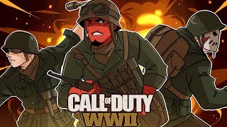 BATTLE BUDDIES! | Call of Duty: WW2 (w/ H2O Delirious & Ohmwrecker)
