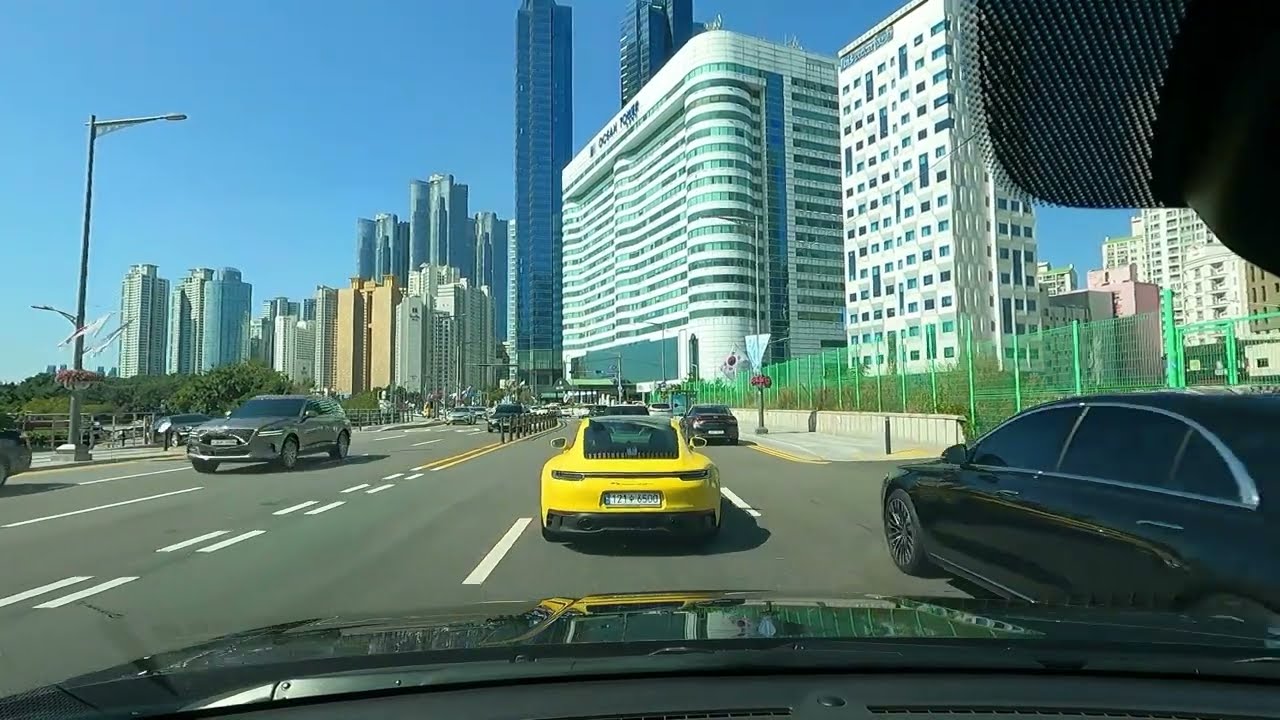 초보운전 브이로그 / 해운대 에서 부터 부산 드라이브