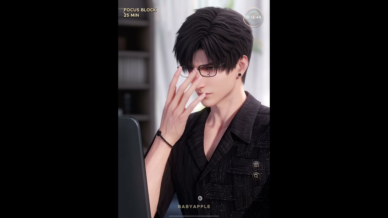 ❄️ Study With Me: ZAYNE | 1 Hour Pomodoro Timer (25/5) | Love and Deepspace Lo-Fi