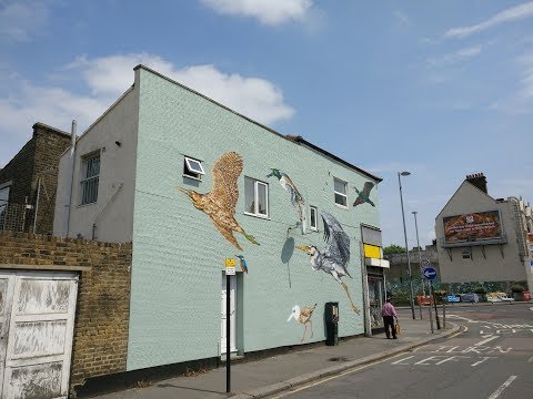 Interview with ATM as he discusses his Coppermill Lane mural