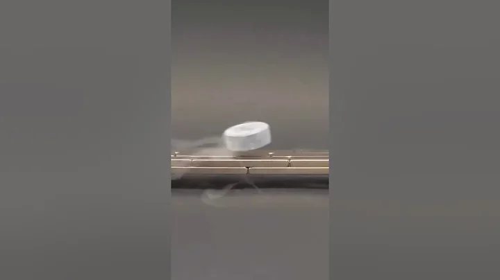 Watch this superconductor hover around in mid-air!