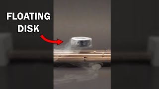 Watch this superconductor hover around in mid-air!