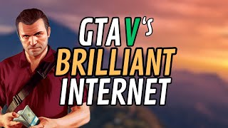 Browsing GTA V's brilliant internet