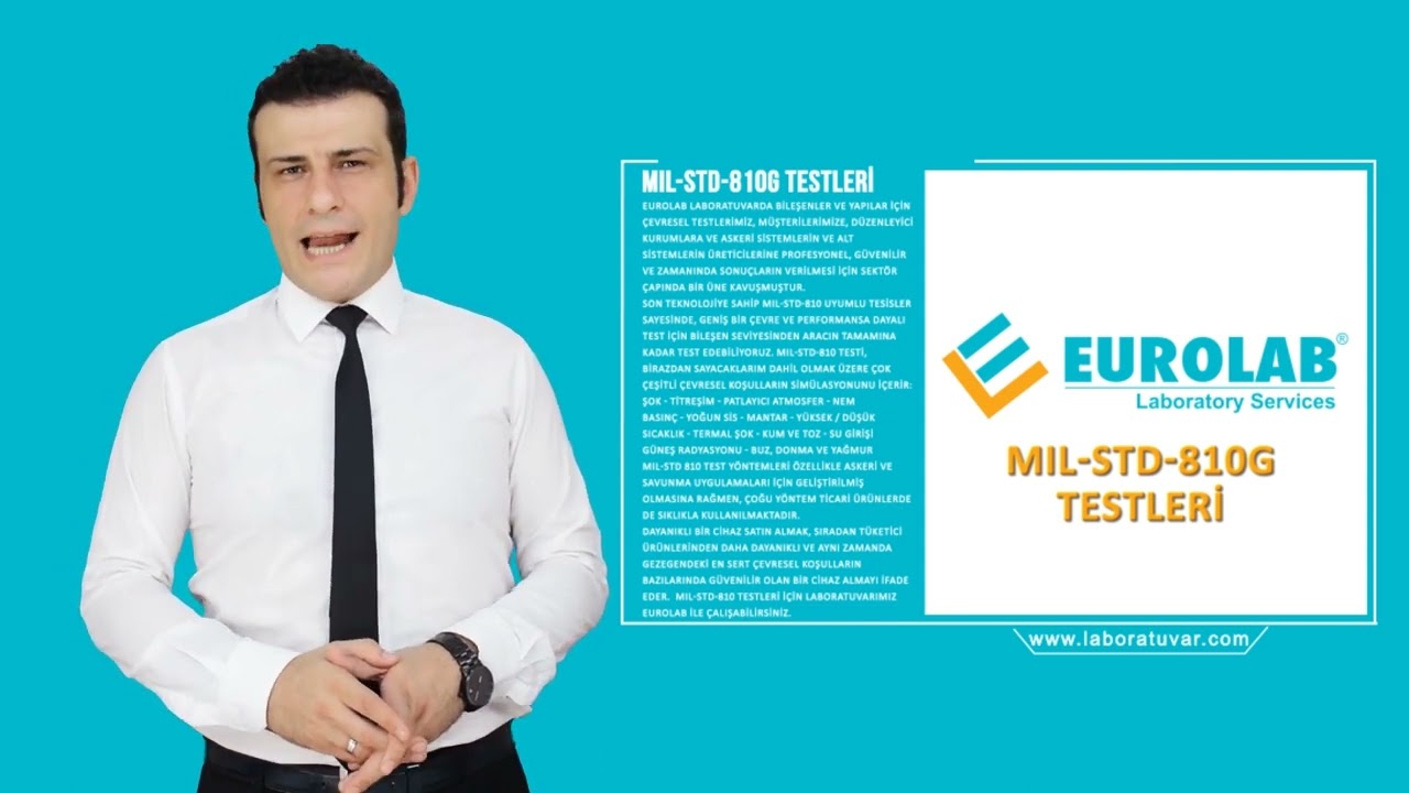 MIL STD 810G Testleri