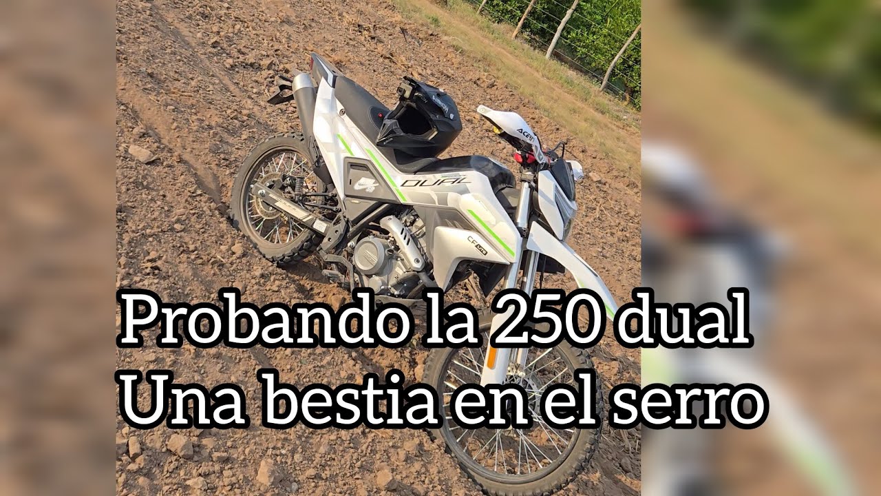 EN VERDAD SIRBE LA CF LITE 250 para el serro 