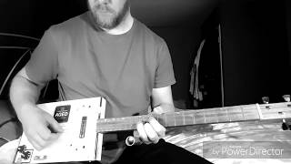 Big Green and Yeller - Seasick Steve - Cigar Box Guitar Cover