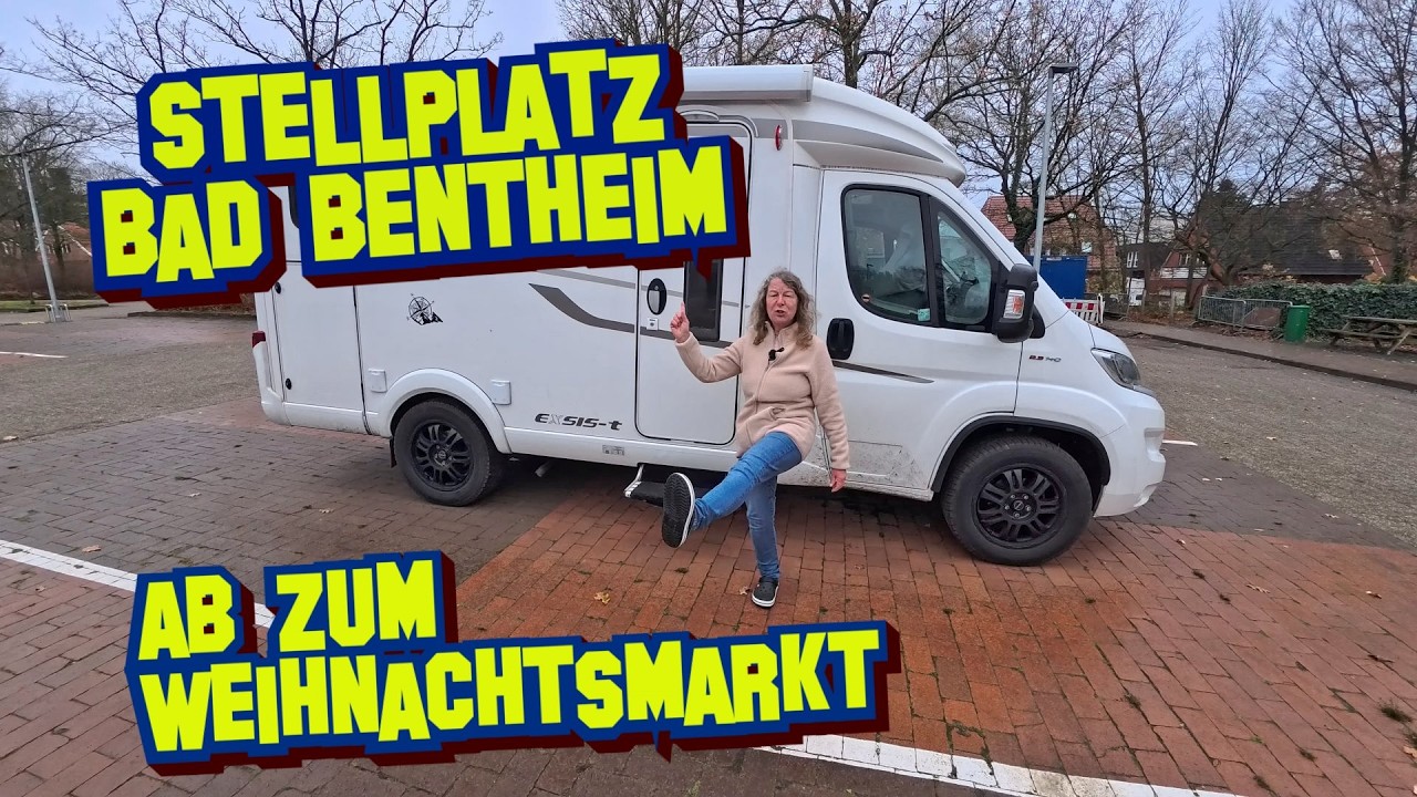 Bad Bentheim 😳✨ | Wenn auf einem Stellplatz Ausstattung + Lage + Weihnachtsmarkt zusammenkommen…