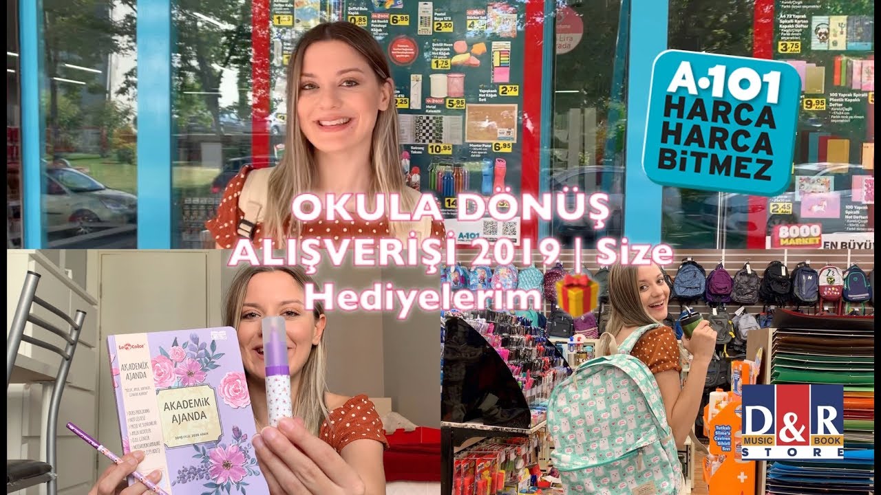 OKULA DÖNÜŞ ALIŞVERİŞİM | A101, D&R, TCHİBO, ENGLİSH HOME, STRADİVARİUS...