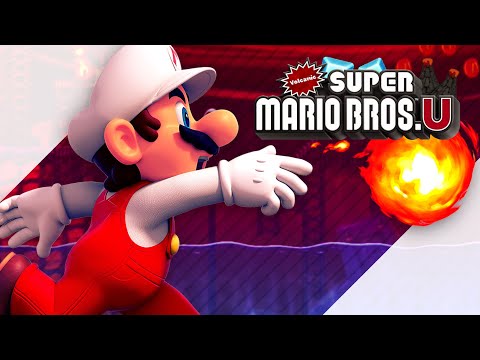 Volcanic Super Mario Bros. U | NSMBU Mod (Playthrough)