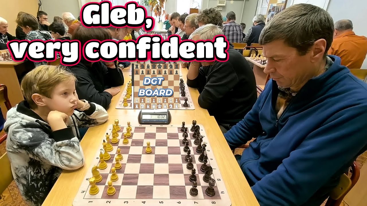 Saturday's Games 3/4 - Gleb Yunker (1417) - Aleksey Baryshev (1122) - Rapid