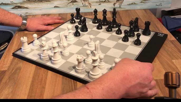 I'm enjoying the @PlayChessUp smart #chess board. 