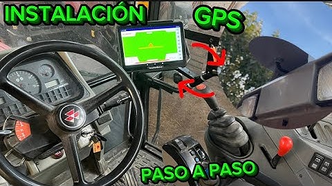 COMO INSTALAR GPS VISUAL EN CUALQUIER TRACTOR - TUTORIAL PASO A PASO CONFIGURACIÓN COMPLETA FACIL 🚜