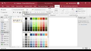 Full Library Management System MS Access Part4 Update