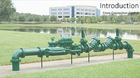 Water Distribution | Cross Connection Control