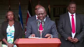 Deputy President Dr William Ruto